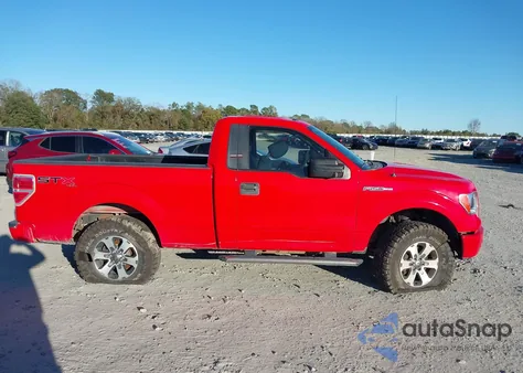2013 Ford F-150 Stx from USA, damaged, VIN 1FTMF1EM9DFC02730